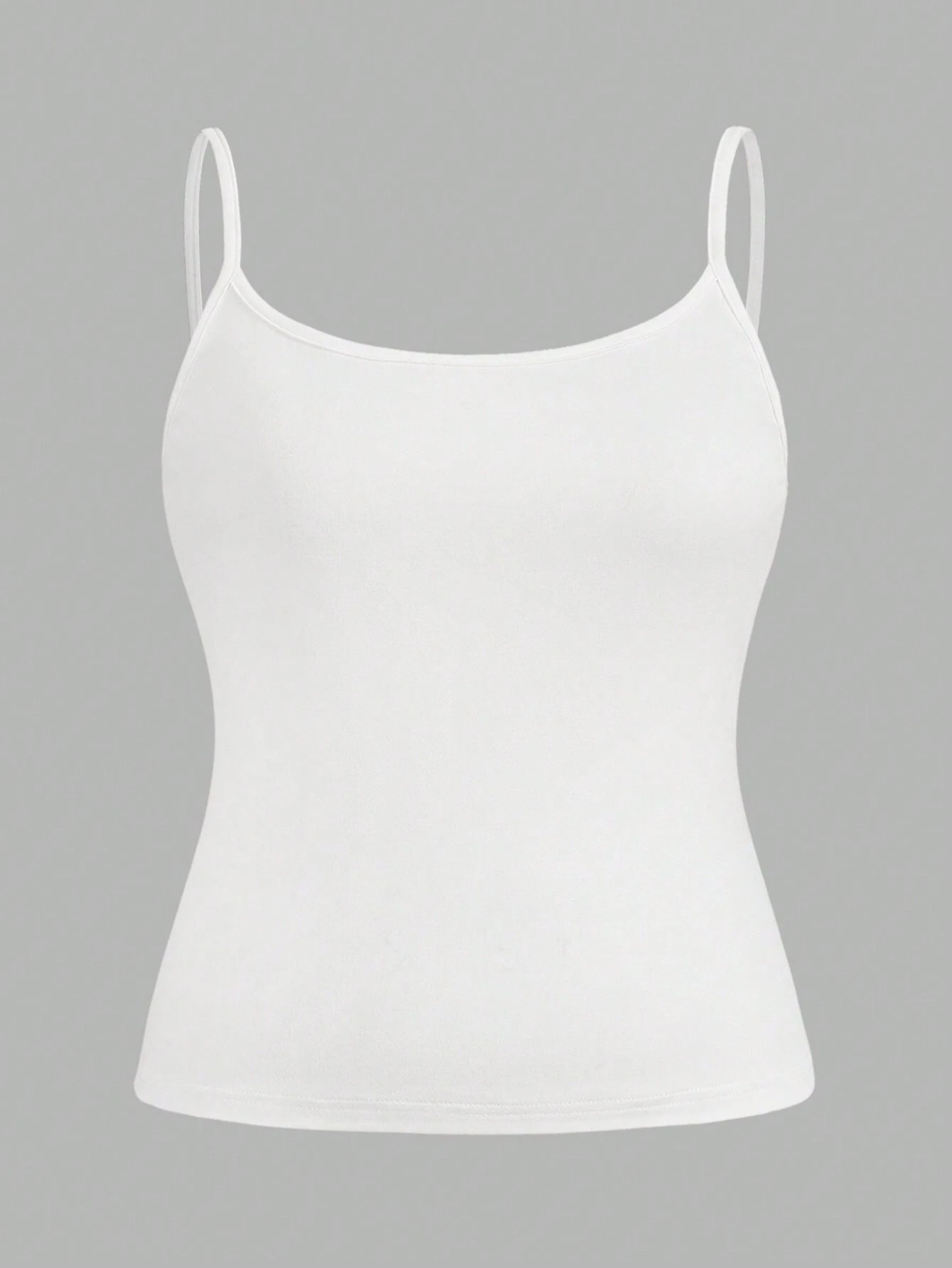 Petite Plus Size Women's Black and White 2-Piece Casual Tank Top Set