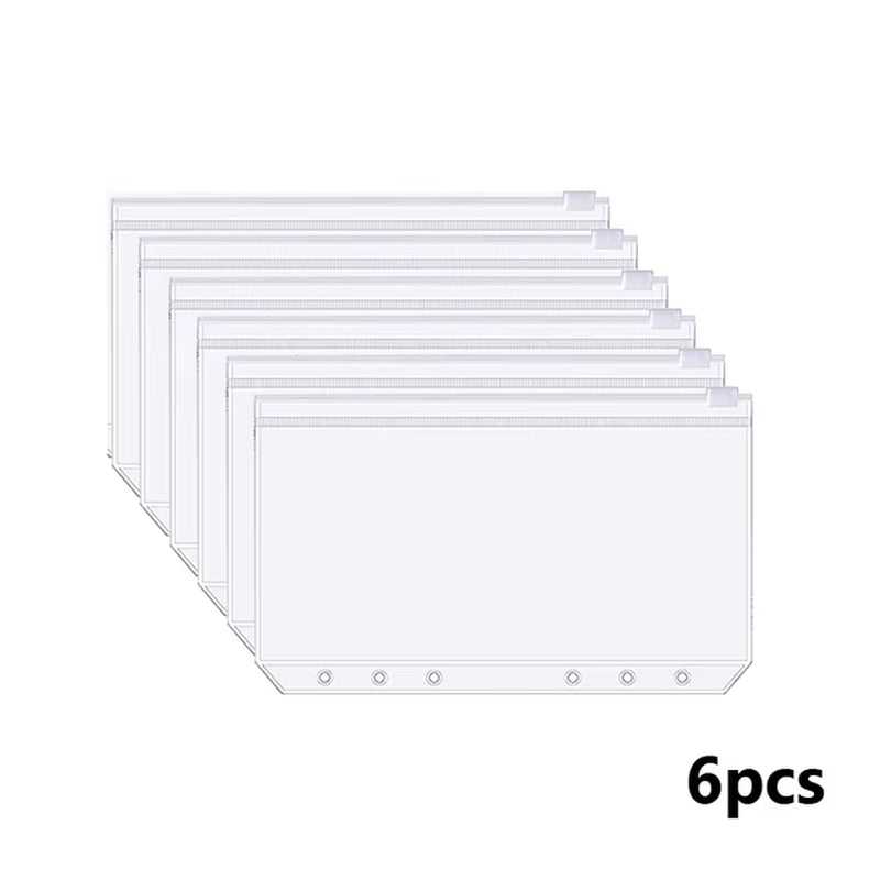 A6 Money Saving Organizer PU Leather Budget Binder Marble Notebook Budgets Planner 2023 Envelope Office School Supplies